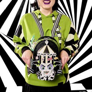 Beetlejuice Carousel Hat Light Up Cosplay Mini Backpack